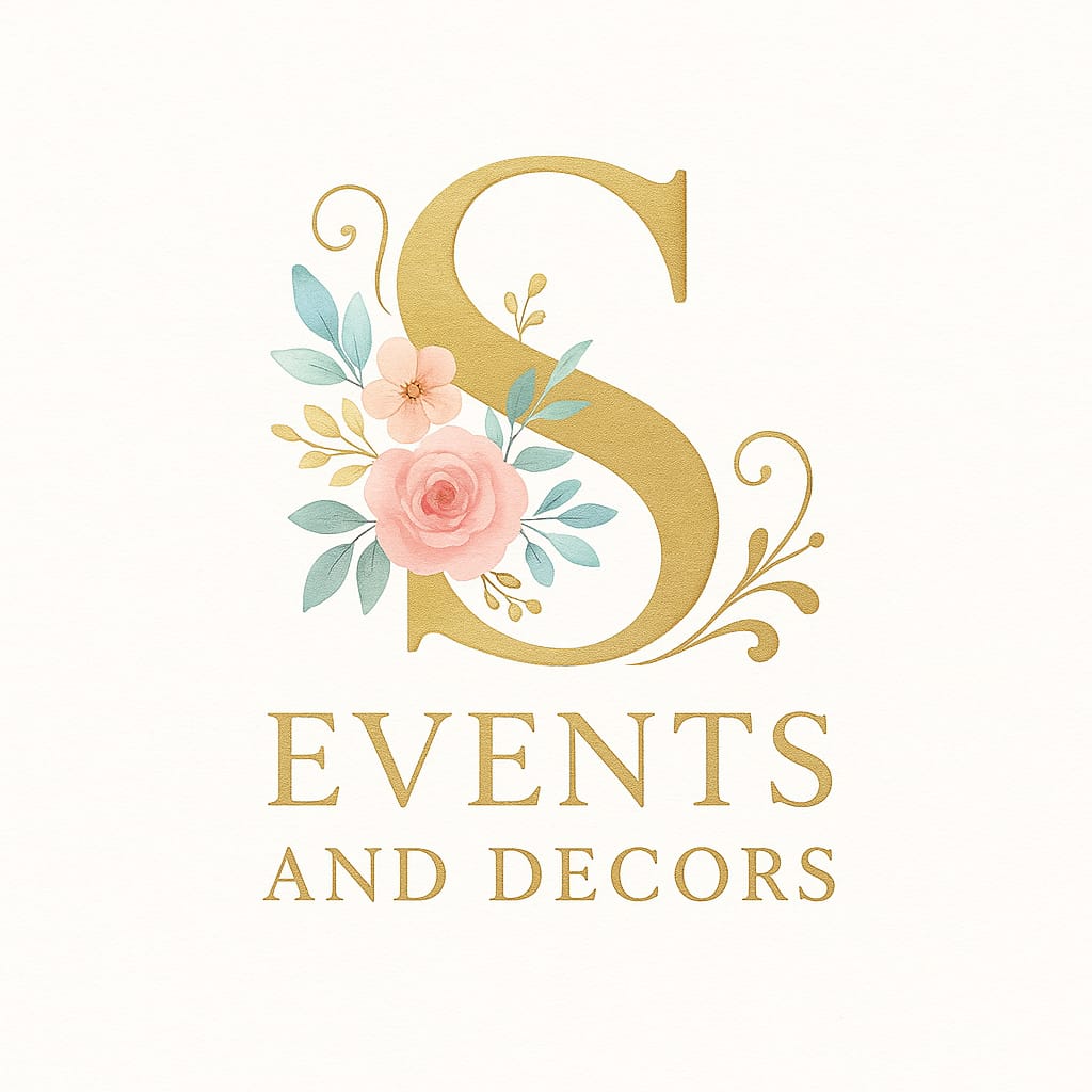 S Events & Decors Logo